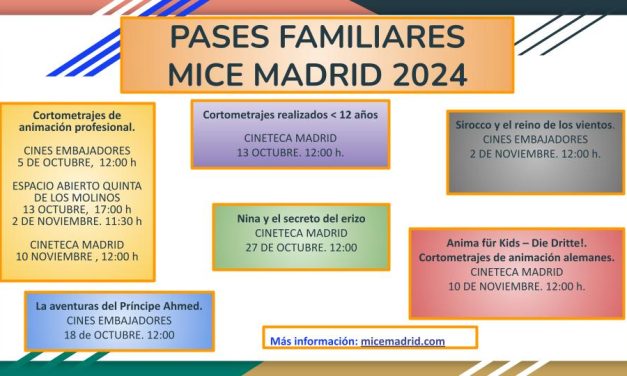 Pases familiares MICE MADRID 2024